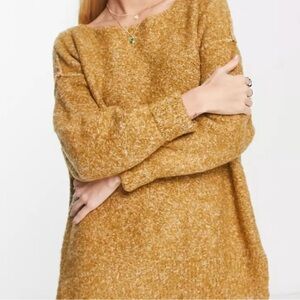 Free People Moira Slouchy Relaxed Oversized Soft Sweater XS